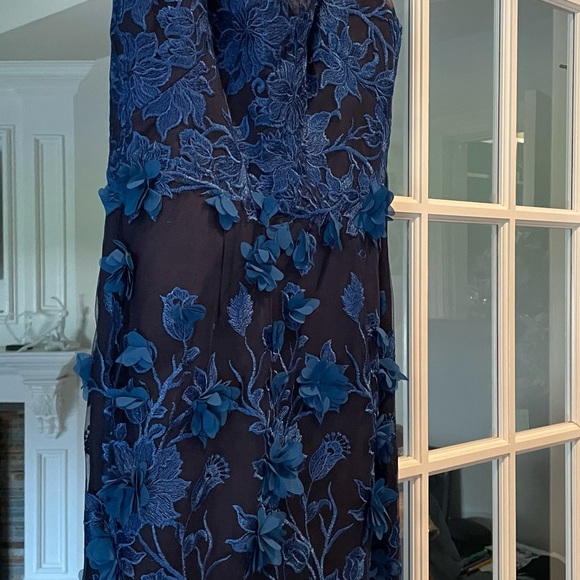 Marchesa Notte dress size 6 perfect condition very elegant great color - Picture 3 of 5